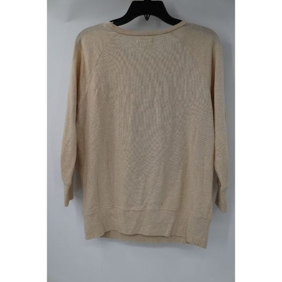 Denim & Supply Ralph Lauren‎ Sweatshirt Womens M Dream Catcher Studded Cream - Picture 7 of 11